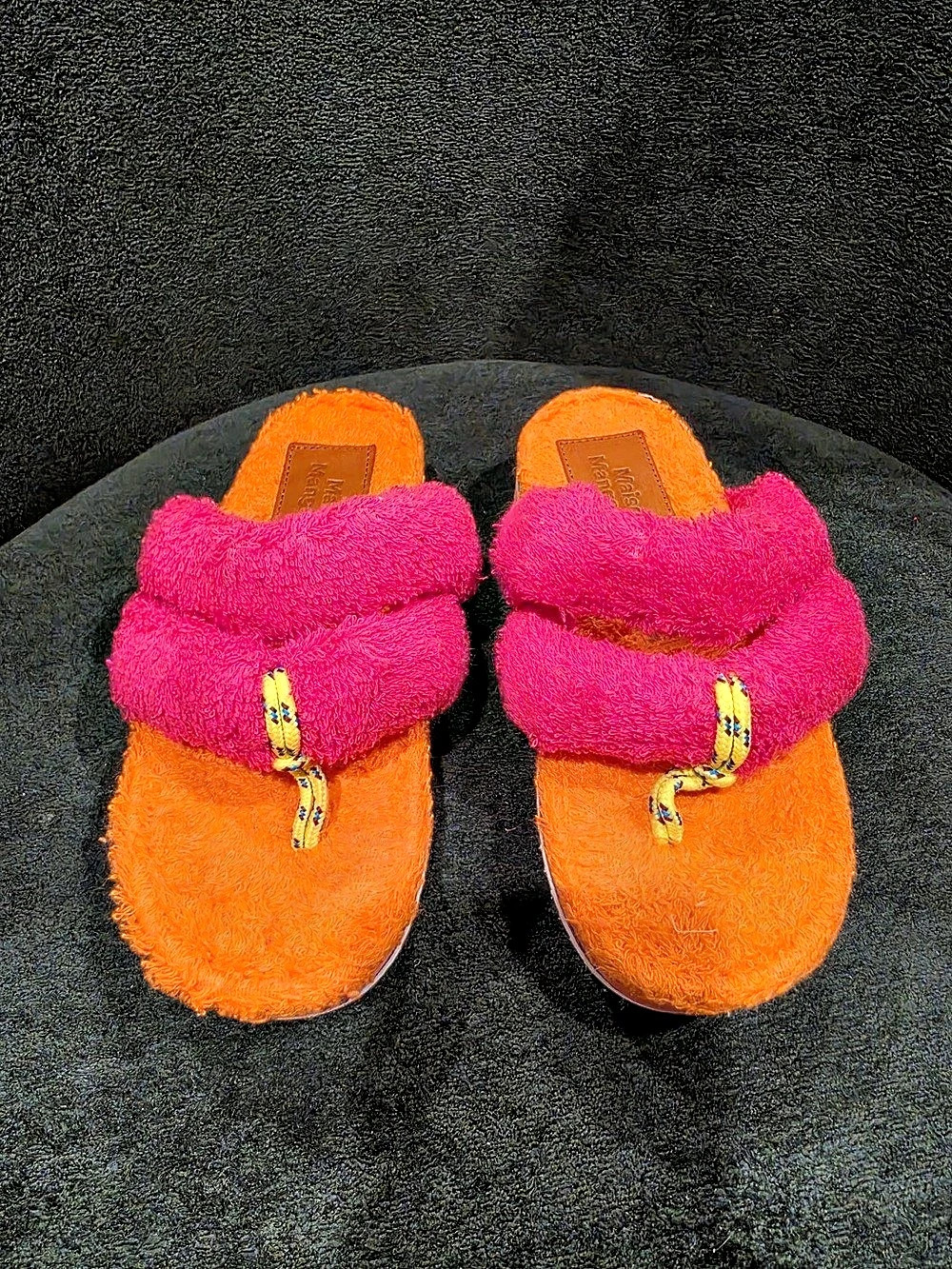Maison Mangostan Ciruela Sandals ColorBlock Sandals Orange Pink EU35 US2 Big Kid